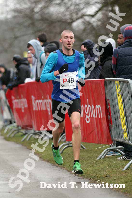 Ryan Stephenson (Morpeth) during the National Mens12 Stage Relay.